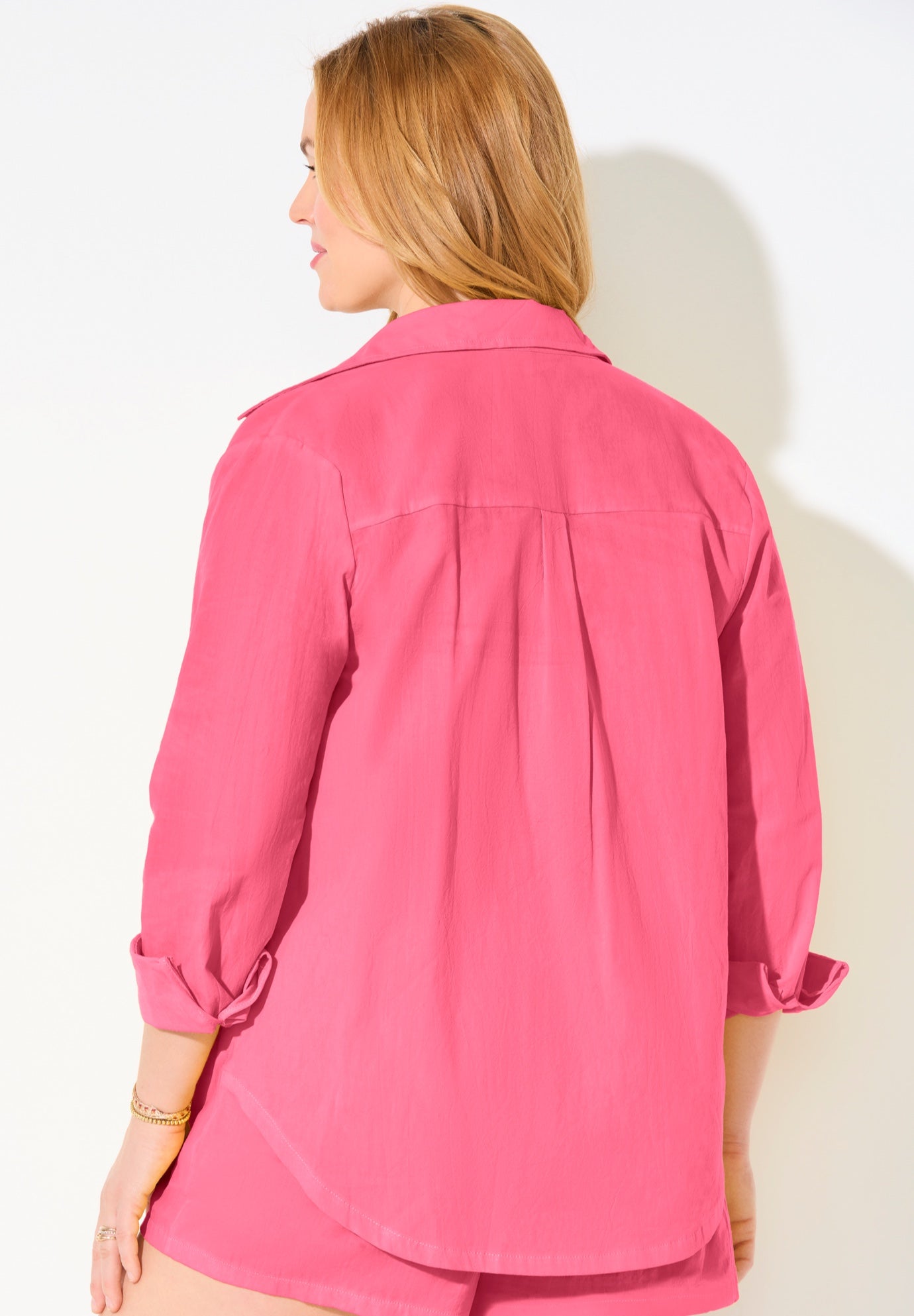 Cotton Beach Shirt Cover Up image number 2