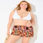 Cotton Tie-Front Cover Up Shorts image number null