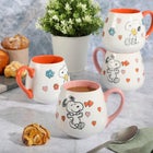 Peanuts&reg; Set of 4 Belly Cups image number null