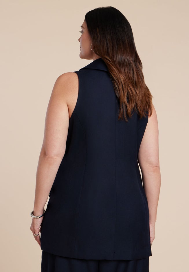 Long Tailored Vest image number 2