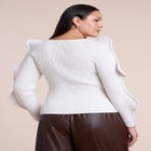 Rounded Sleeve Cardigan image number 2