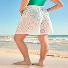 Eyelet Cotton Shorts image number null