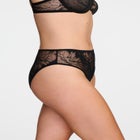 The Highwaist- Floral Lace image number null
