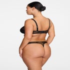 The Thong- Floral Lace image number null