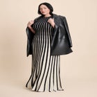 Two Tone Sweater Dress image number 0
