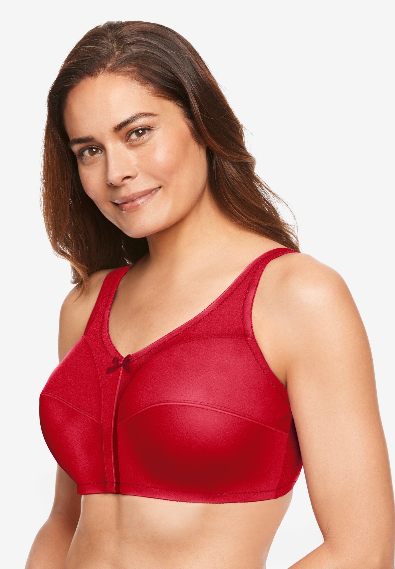 3-Pack Cotton Wireless Bra image number 4