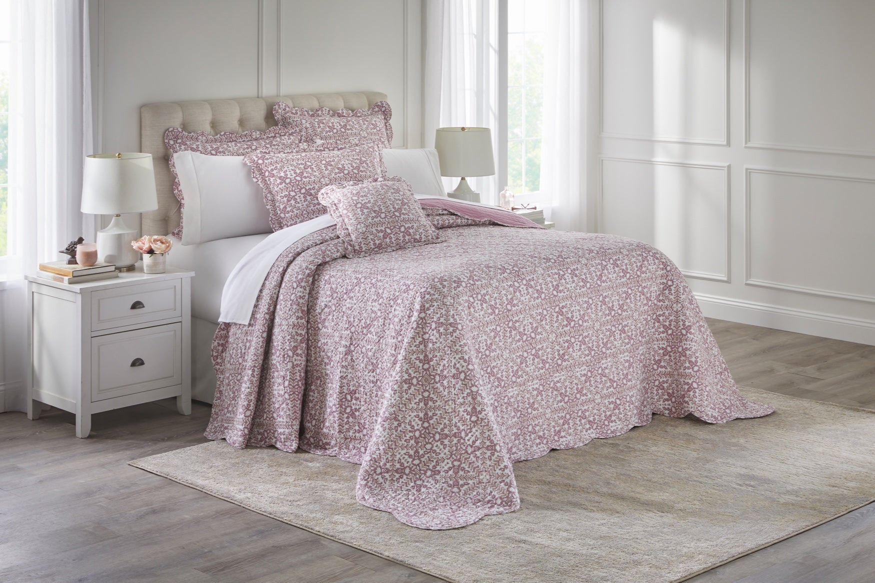 100% Cotton Florence Oversized Bedspread image number 0