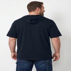 Short Sleeve Jersey Hoodie image number null