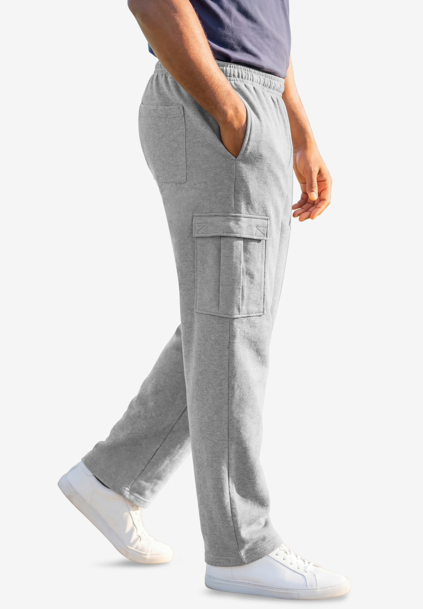 Ultra-Comfort Fleece Cargo Sweatpant image number 2