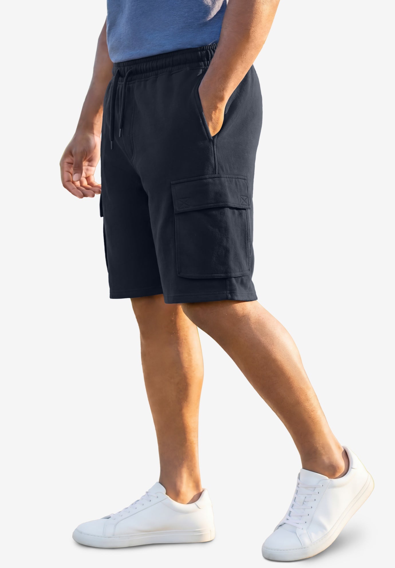 Ultra-Comfort Fleece Cargo Short image number 2