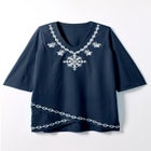 Embroidered Tulip Tunic image number null