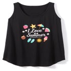 Graphic Tank Tunic image number 1