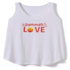 Graphic Tank Tunic image number null