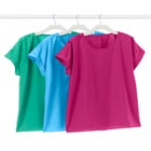 Short Sleeve Dolman Button Blouse image number 2