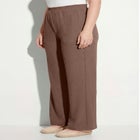 Wide-Leg Texture Knit Pant image number 2