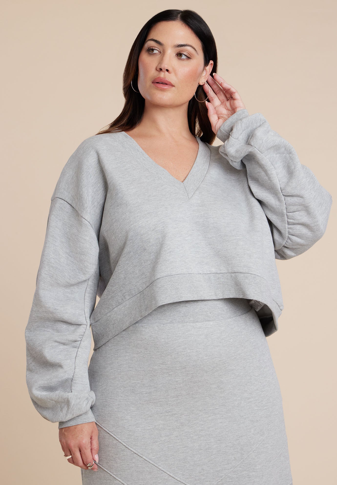 Rounded Sleeve Sweatshirt image number 0