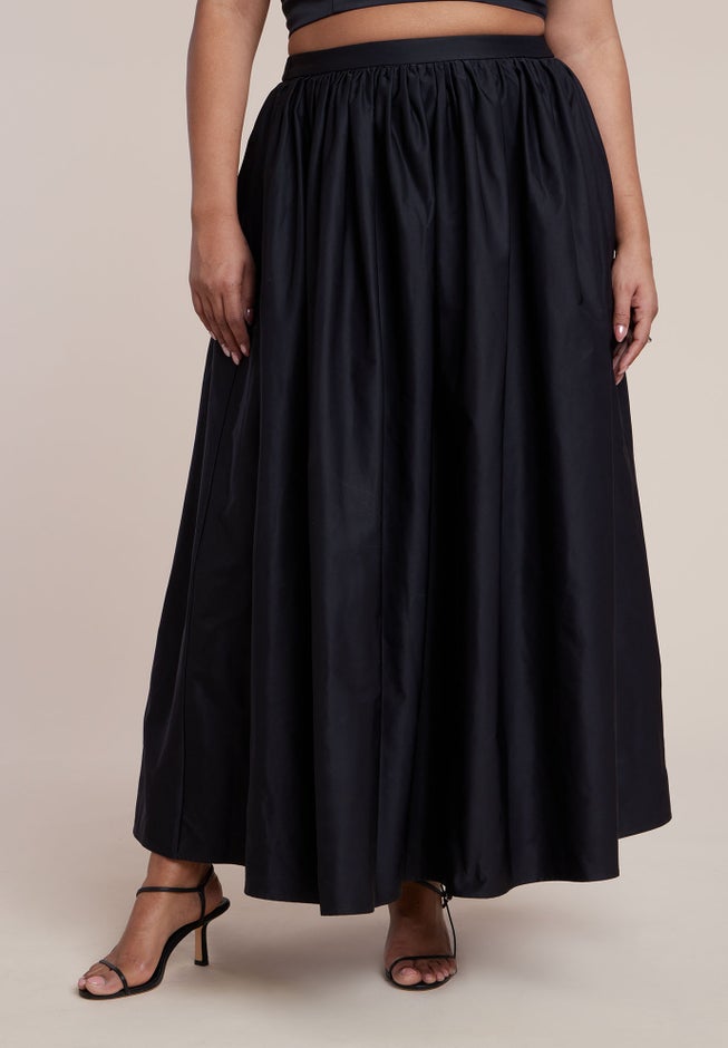 Taffeta Full Maxi Skirt image number 2