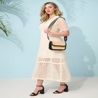 3-in-1 Raffia Crossbody image number null