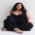 Ruffled Hem Pant image number null