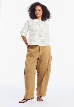 Ruffle Sleeve Sweater