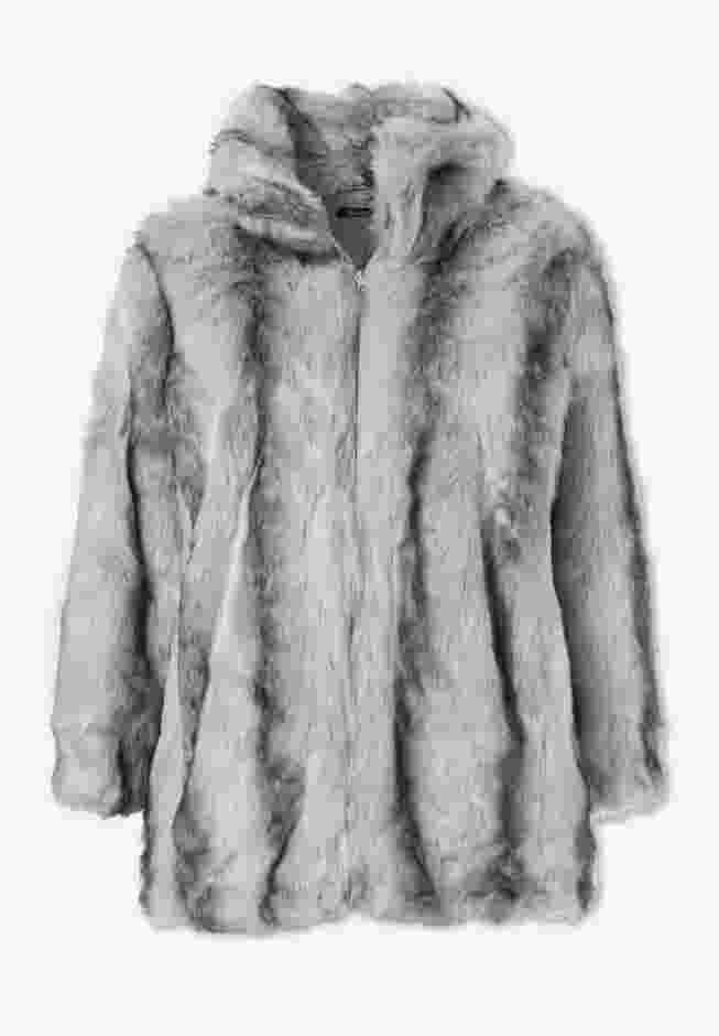 Short Faux Fur Coat image number 4