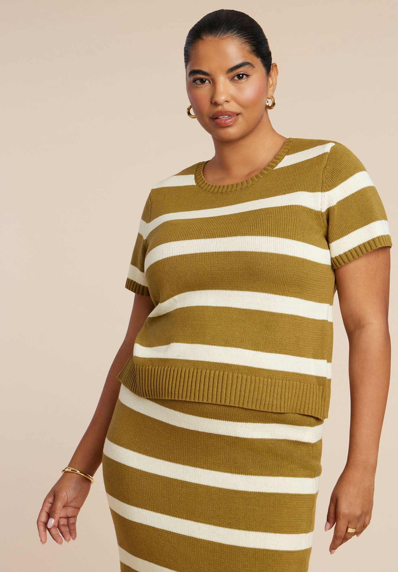 Fitted Sweater Top image number 0