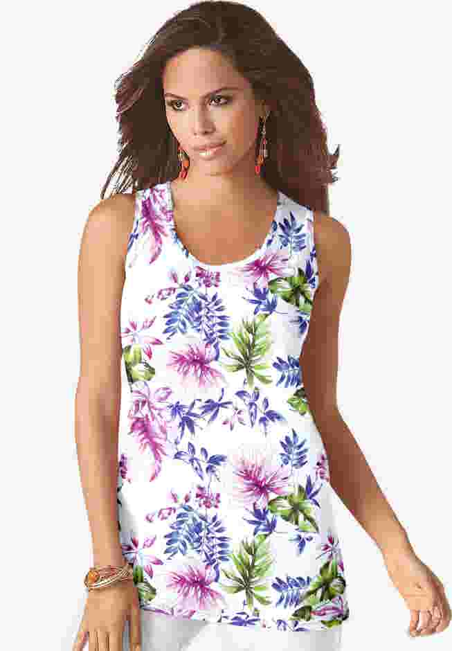 Scoopneck Tank Top image number 0
