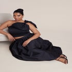 Crop Top With Large Bow image number null