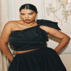 Crop Top With Large Bow image number null