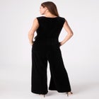 Lurex and Velvet Jumpsuit image number null