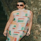 Sheer Neck-Tie Tunic image number null