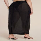 Sheer Printed Organza Skirt image number null