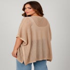 Crochet Tie Front Cardigan image number null