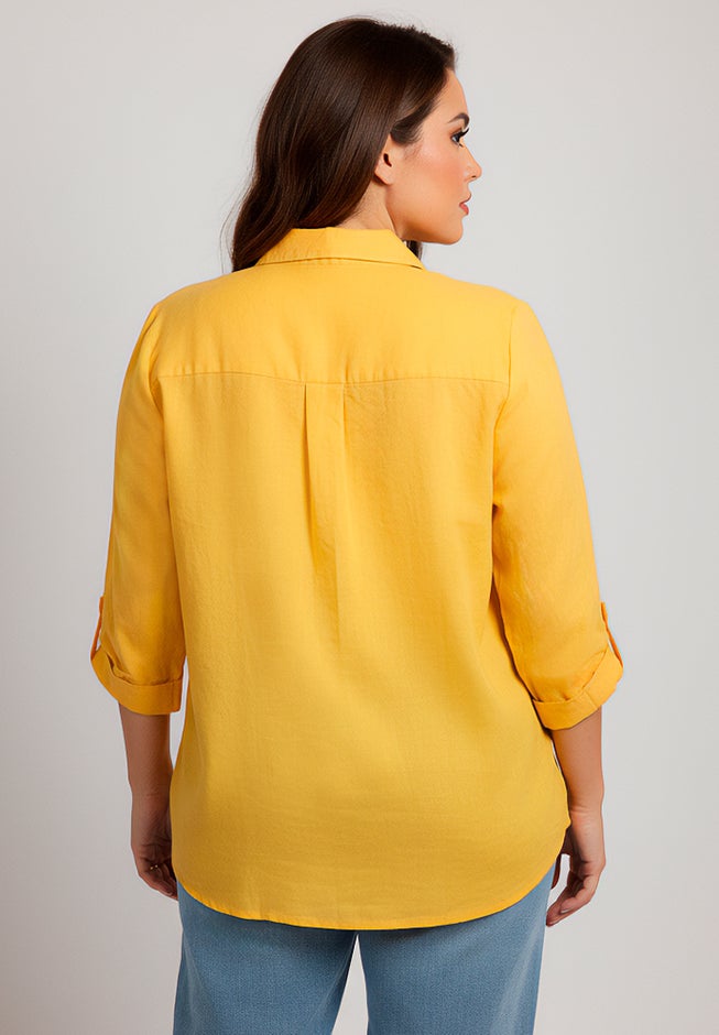 Long Sleeve Lace Detail Shirt image number 1