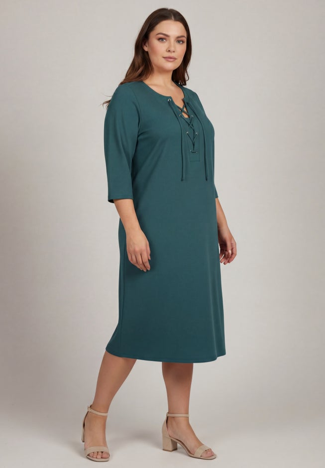 Lacing Sheath Dress image number 2