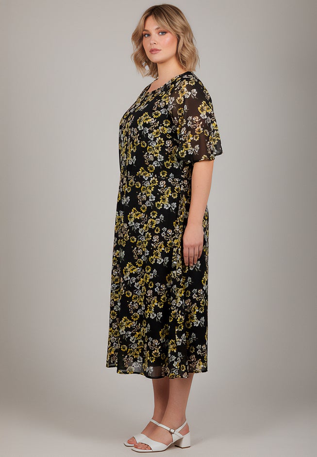 Caplet Midi Dress image number 2