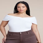 Twisted Off The Shoulder Sweater image number 0