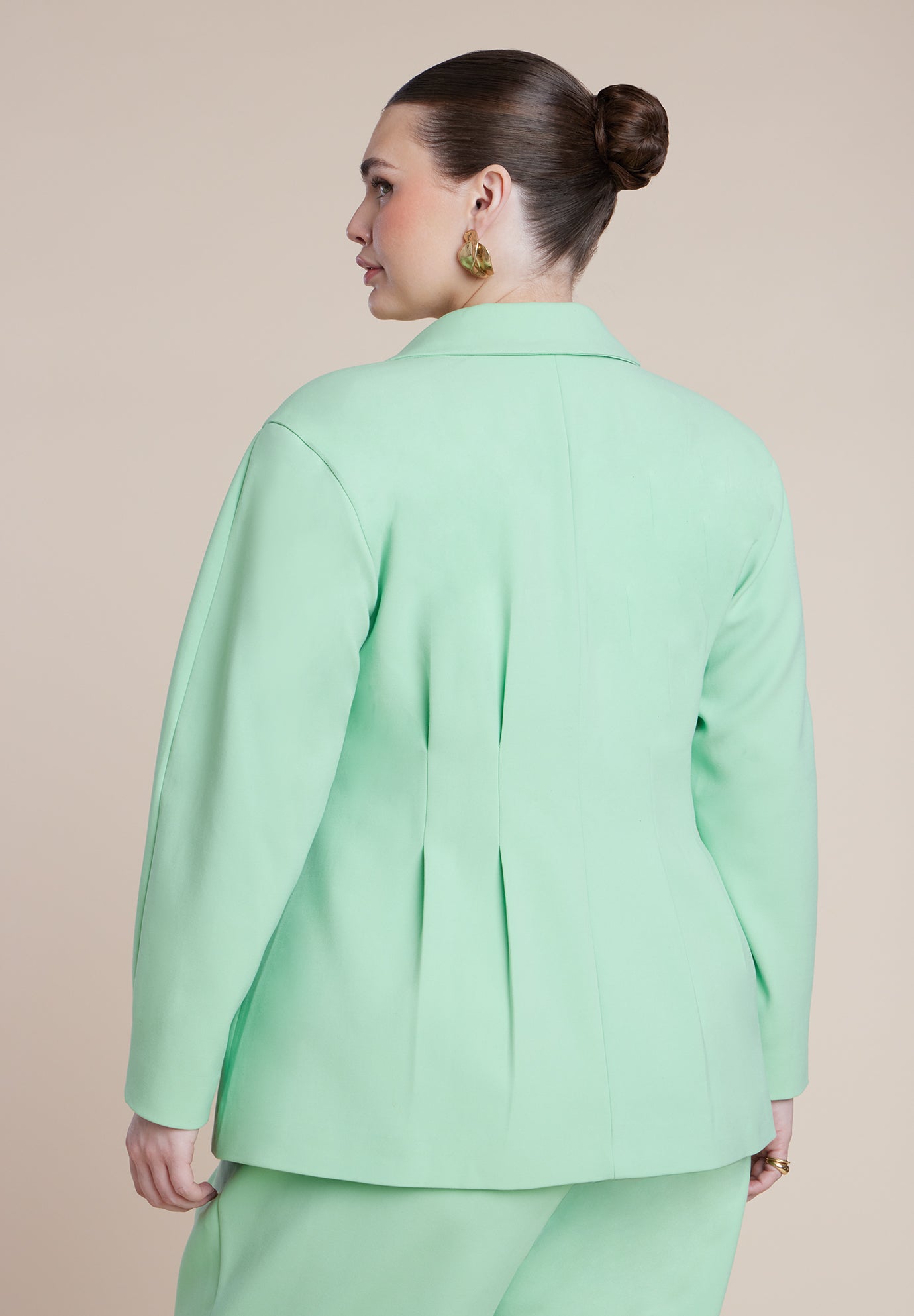 Pleat Waist Blazer image number 5