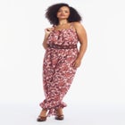 Crinkle Chiffon Jumpsuit image number 4