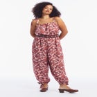 Crinkle Chiffon Jumpsuit image number 1