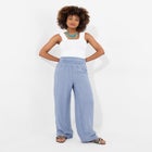 Double Layer Wide Leg Pants image number null