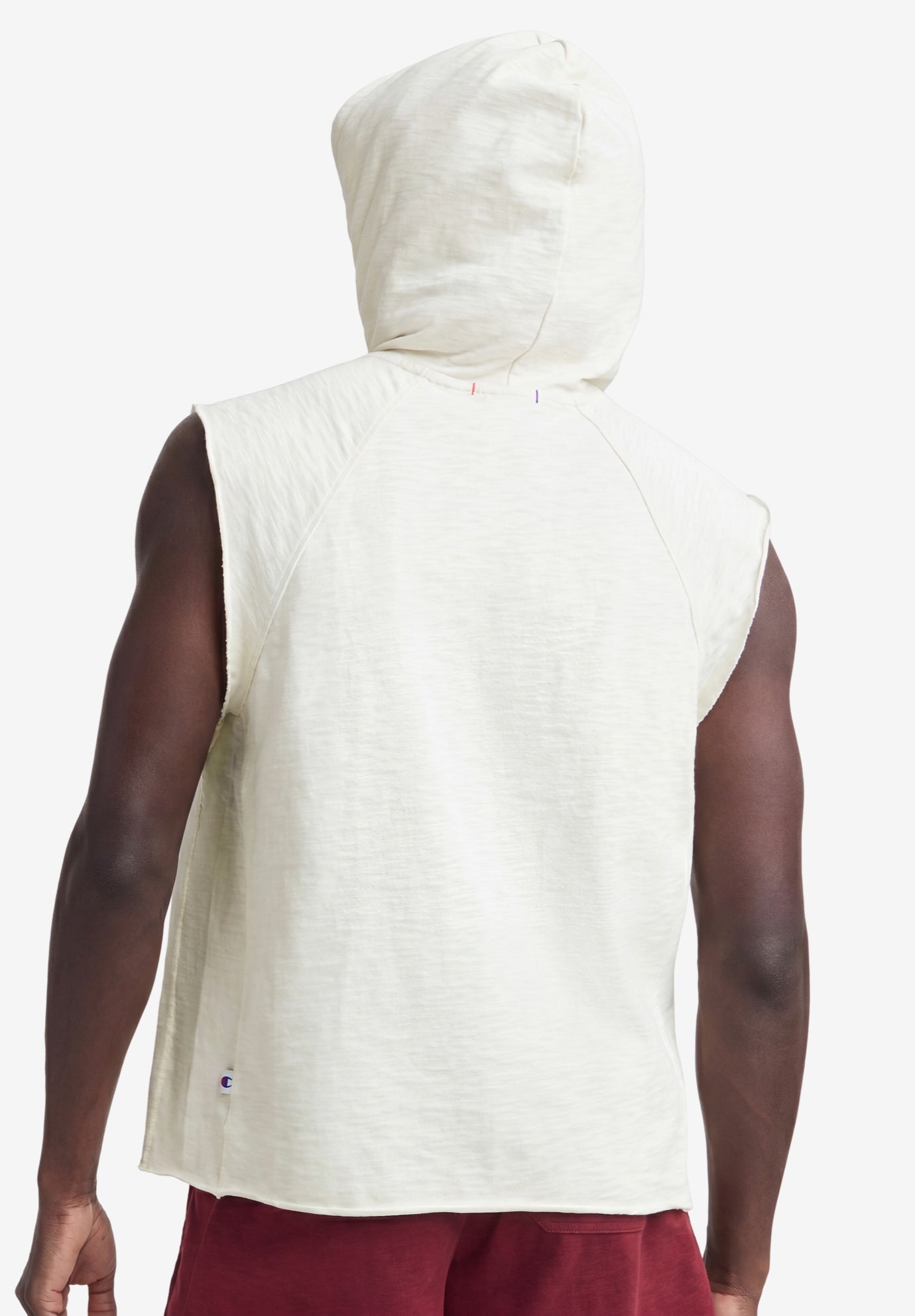 Champion&reg; Modern Retro Washed Sleeveless Hoodie image number 3
