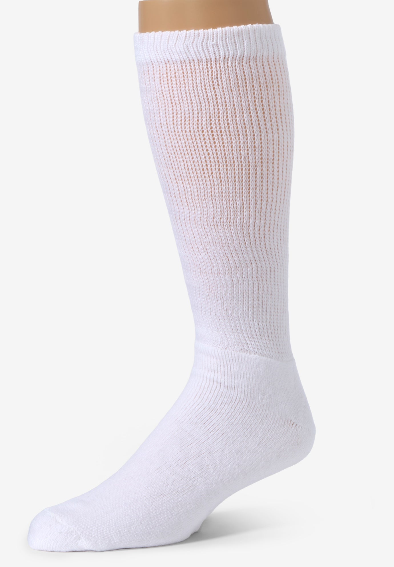 Big & Tall Ultra Plush 3-Pack Diabetic Crew image number 0