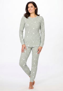 Thermal Crewneck Long-Sleeve Top