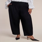 Button Ankle Barrel Trouser image number 1