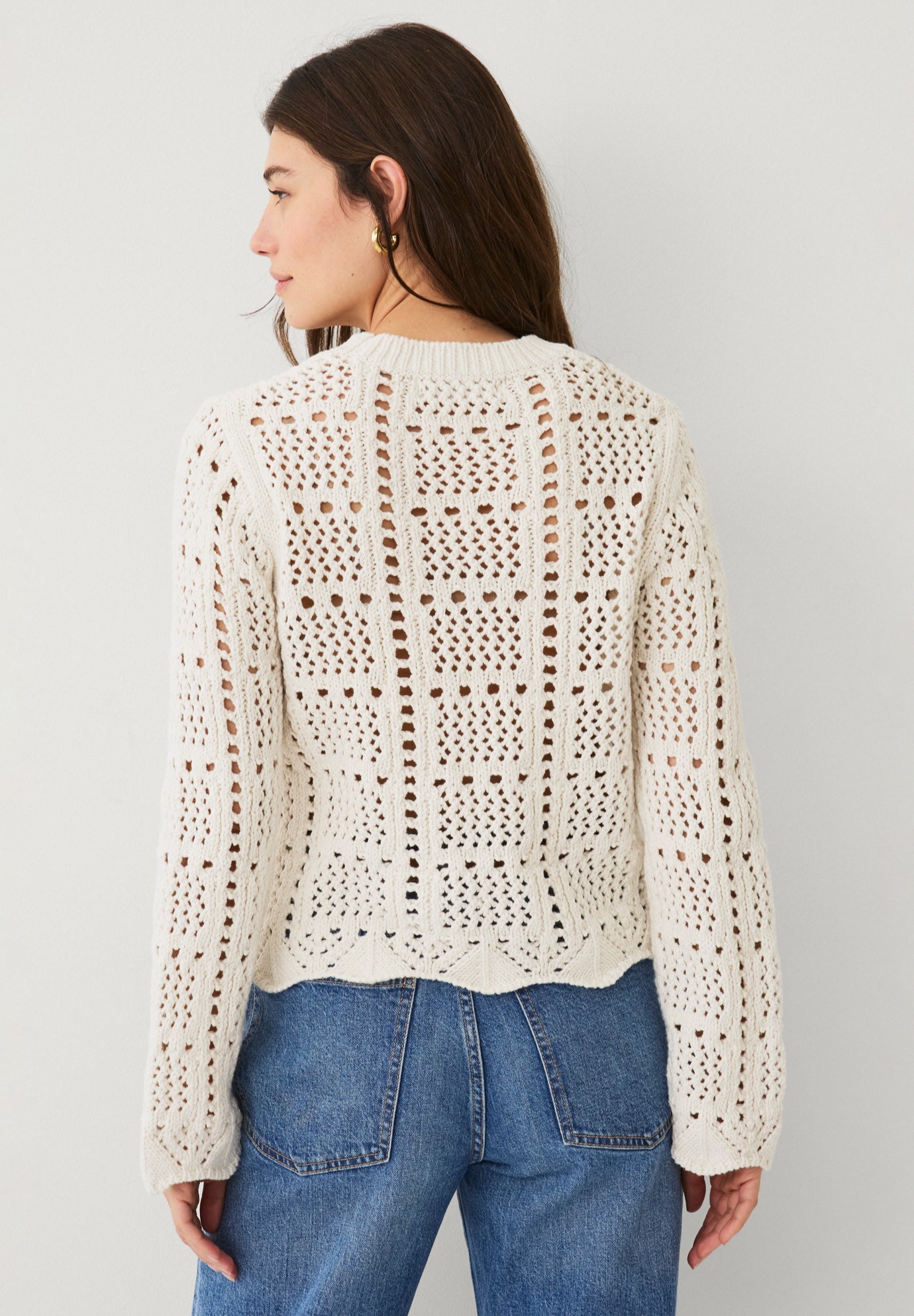 Open Work Pullover image number 1