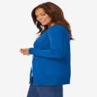 Perfect Long-Sleeve Cardigan Sweater image number null