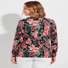 Perfect Long-Sleeve Cardigan Sweater image number null