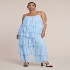 Asym Lace Babydoll Top image number null