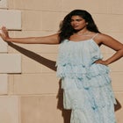 Asym Lace Babydoll Top image number null